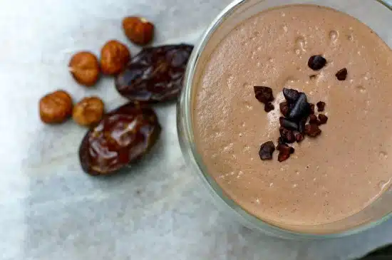 Silky Choco Hazelnut Smoothie by Hormones Balance