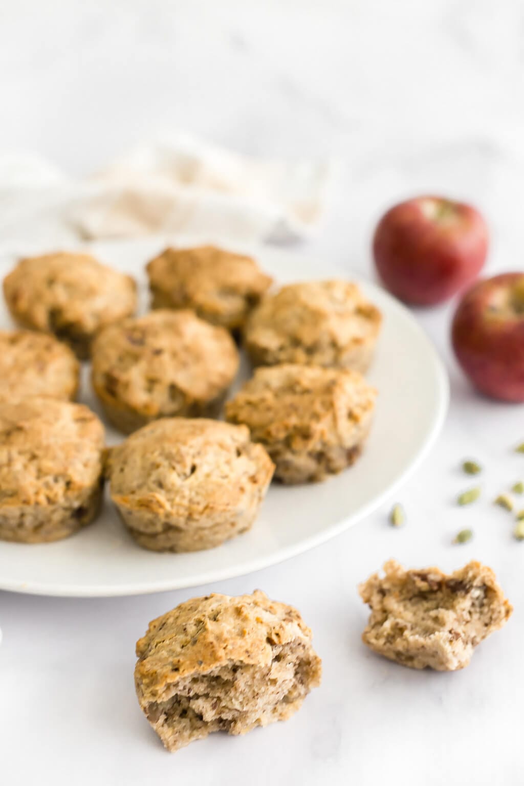 These gluten free muffins are perfect for breakfast on the run, or an afternoon snack when you want something to fill you up between meals.