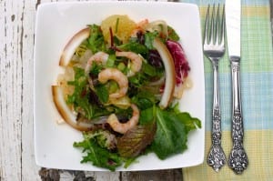 Thai Pomelo Shrimp Salad