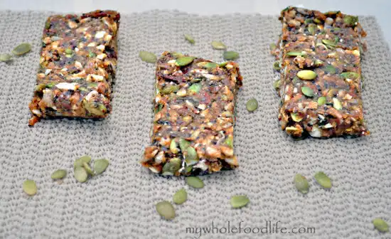 Maca Energy Bars from MyWholeFoodLife.com