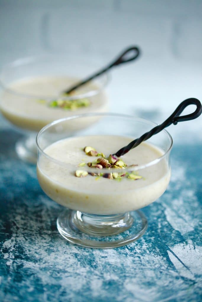 Hormone-Healthy and Dairy Free - Sleepy Lime Pudding with Pistachios and Kuzu
