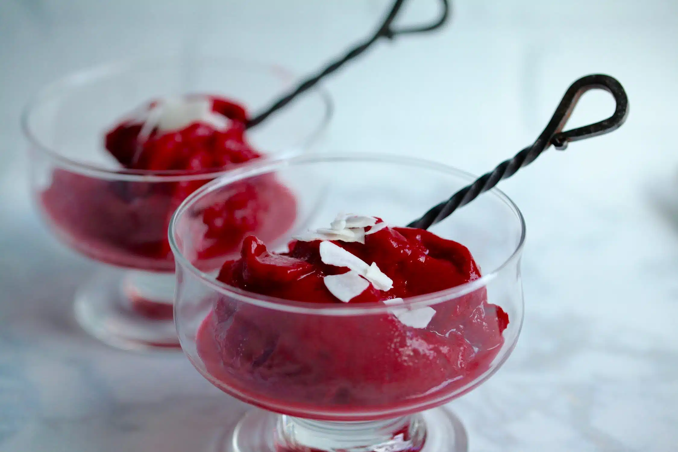 Tart Cherry Sorbet