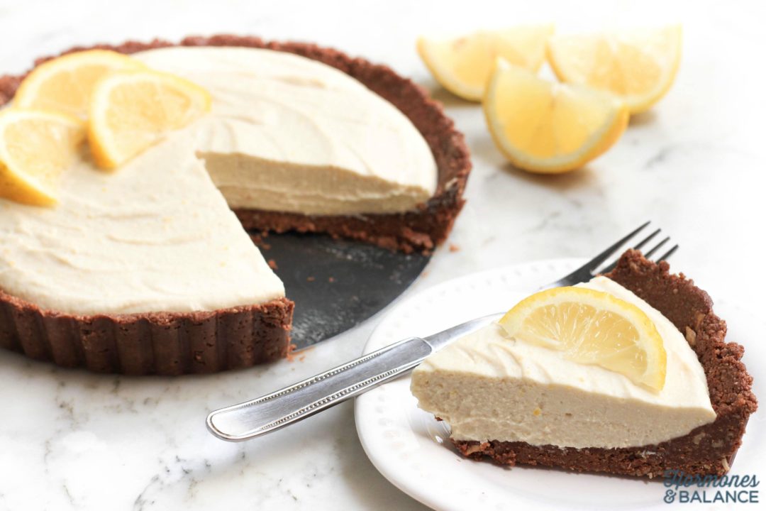 No Bake Lemon Tart Dessert Recipe Gluten Free