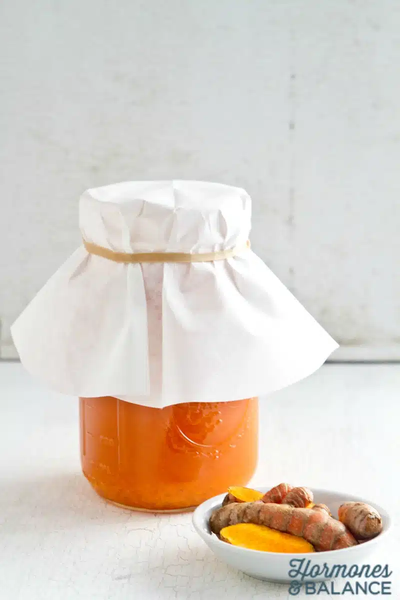 Carrot and Turmeric Water Kefir Recipe