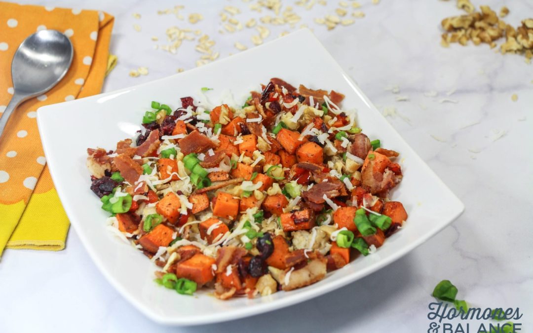 Savory Oatmeal Sweet Potatoes Breakfast Recipe