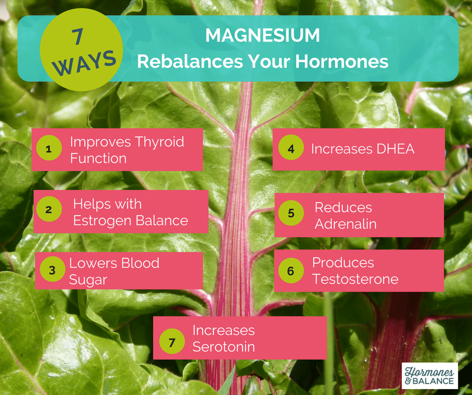 Boost Magnesium Levels to Rebalance Your Hormones