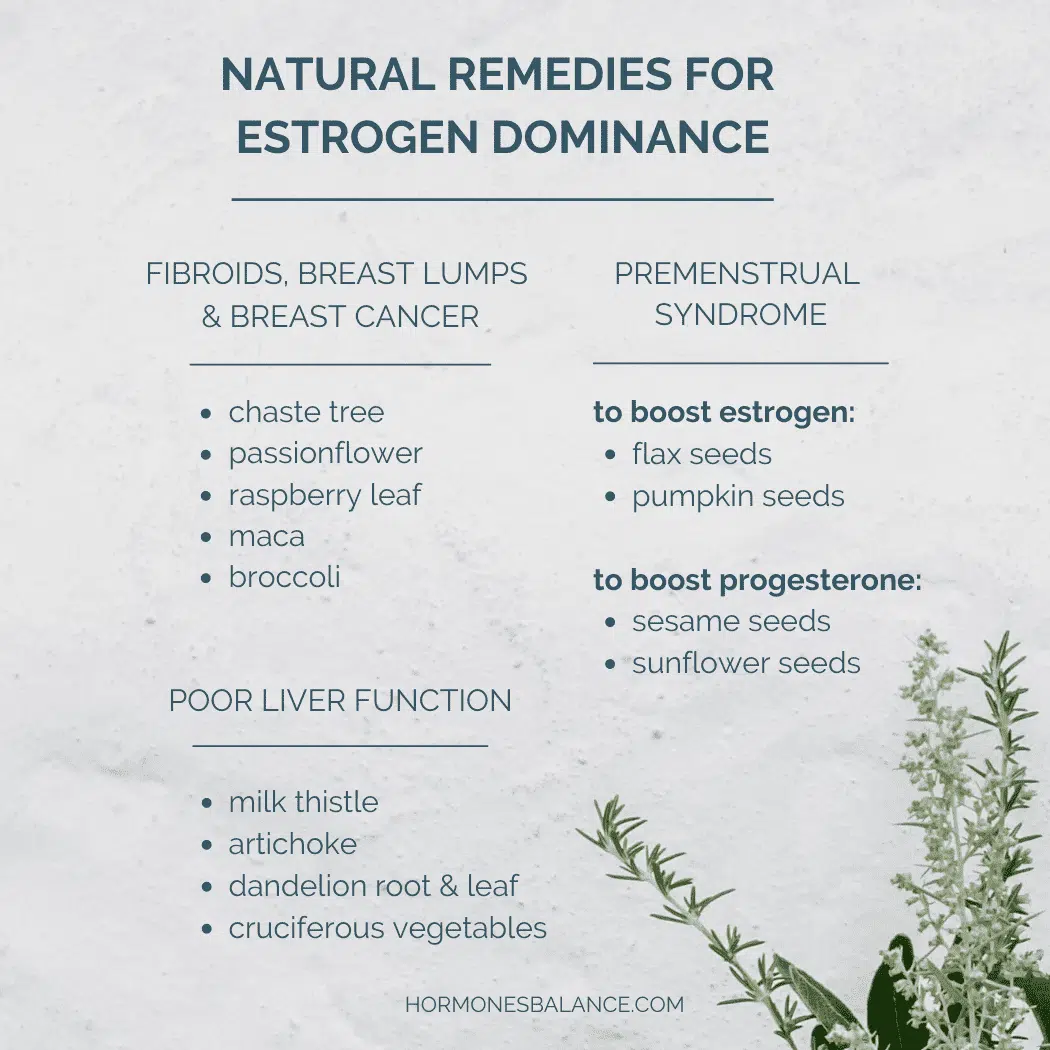 Natural Remedies for Estrogen Dominance