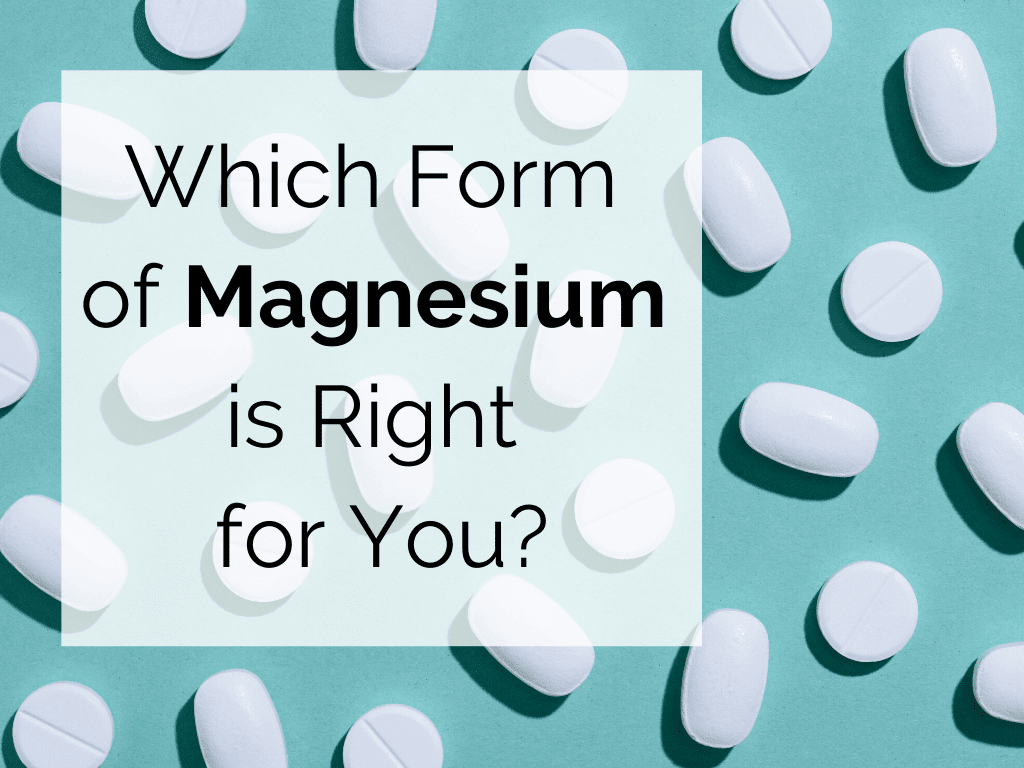 Magnesium Types Chart Dibandingkan   Types Of Magnesium 