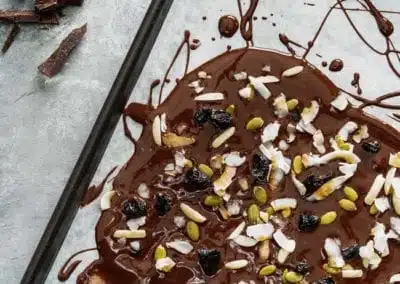 Crunchy Chocolate Cherry Bark