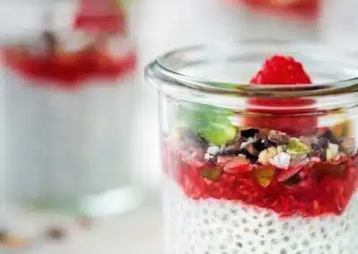 Coconut Kefir Chia Pudding