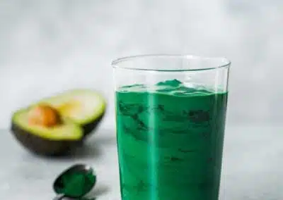 Deep Green Spirulina Smoothie