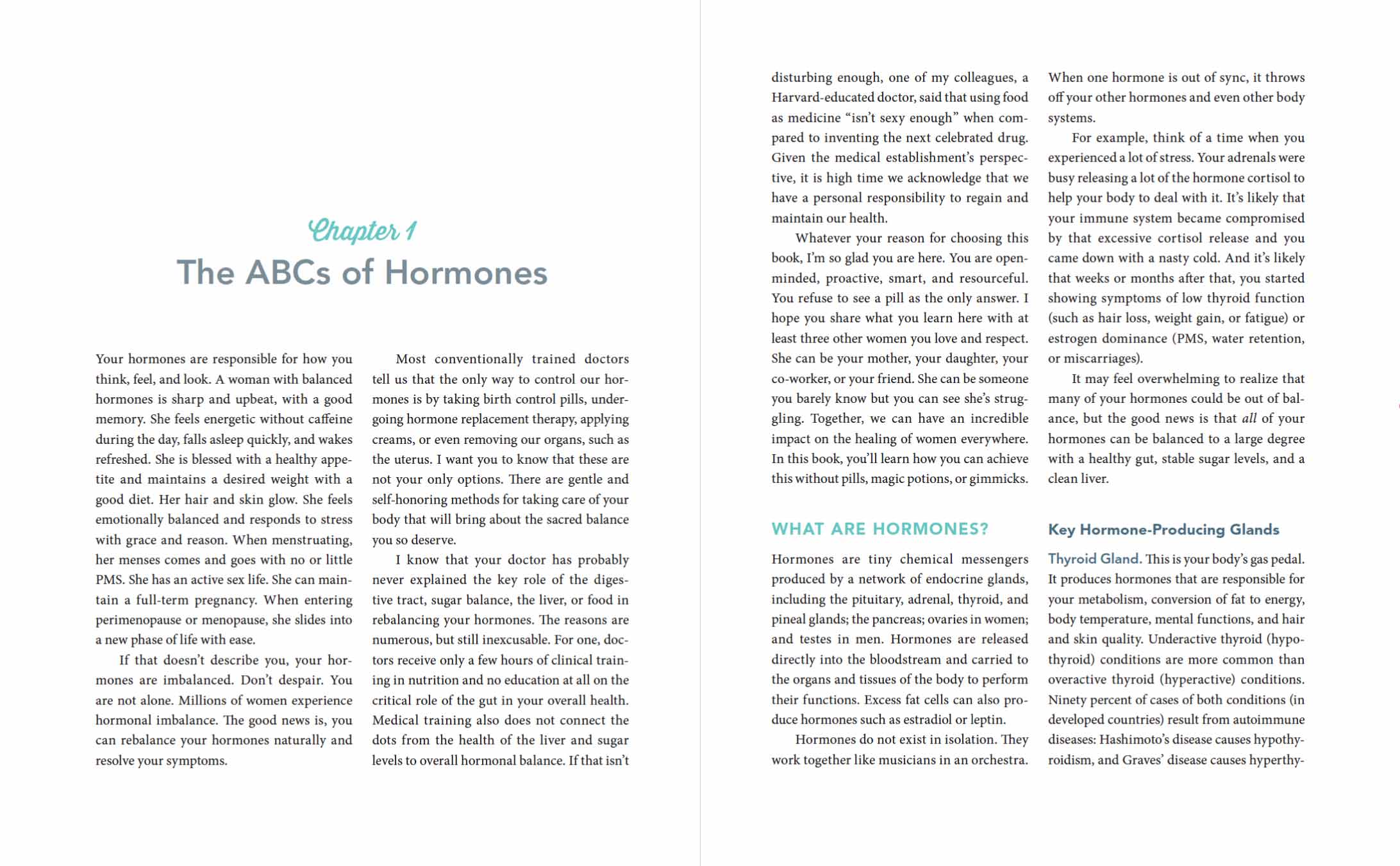 Cooking for Hormone Balance Chapter 1