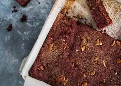 Red Velvet Grain-Free Brownies