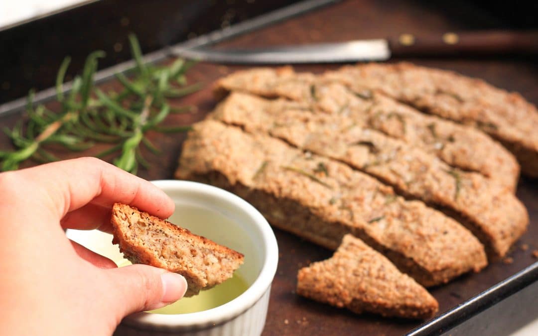 Rosemary Cashew Focaccia