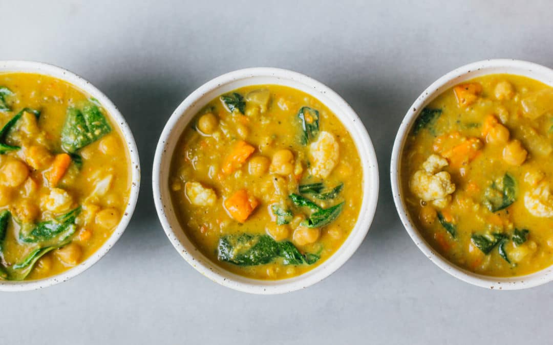 Instant Pot Chickpea Warming Dhal