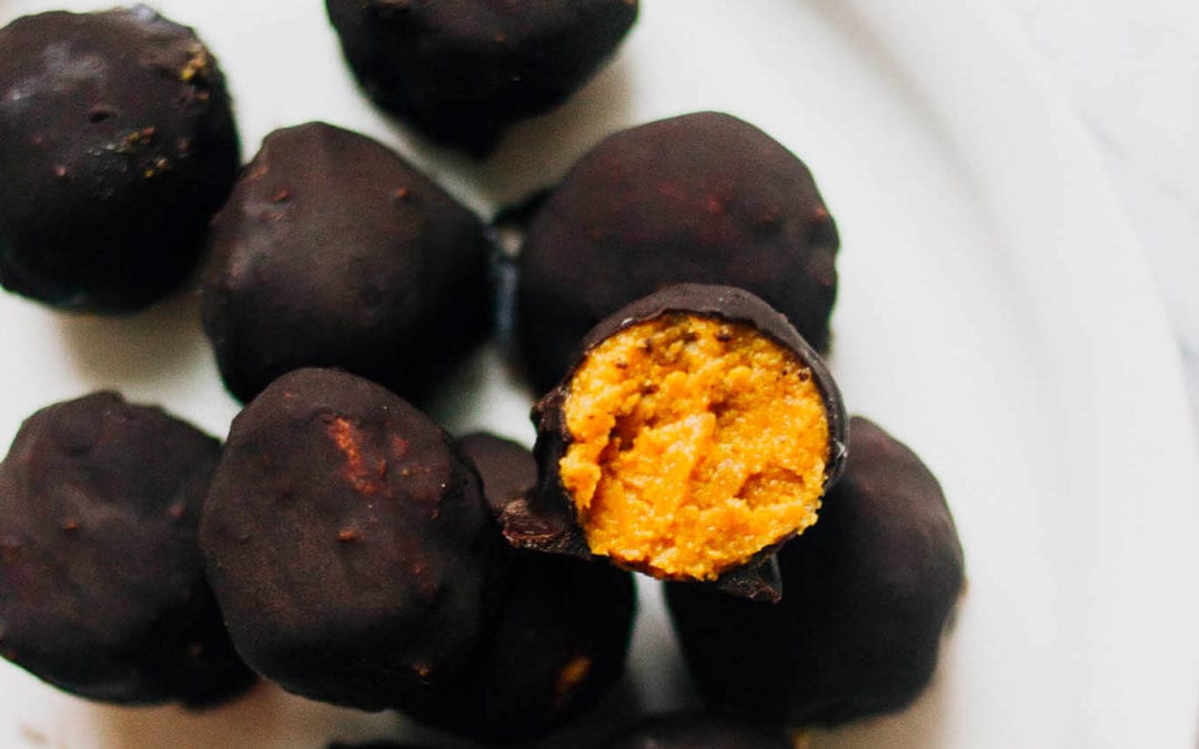 Sweet Potato Turmeric Truffles