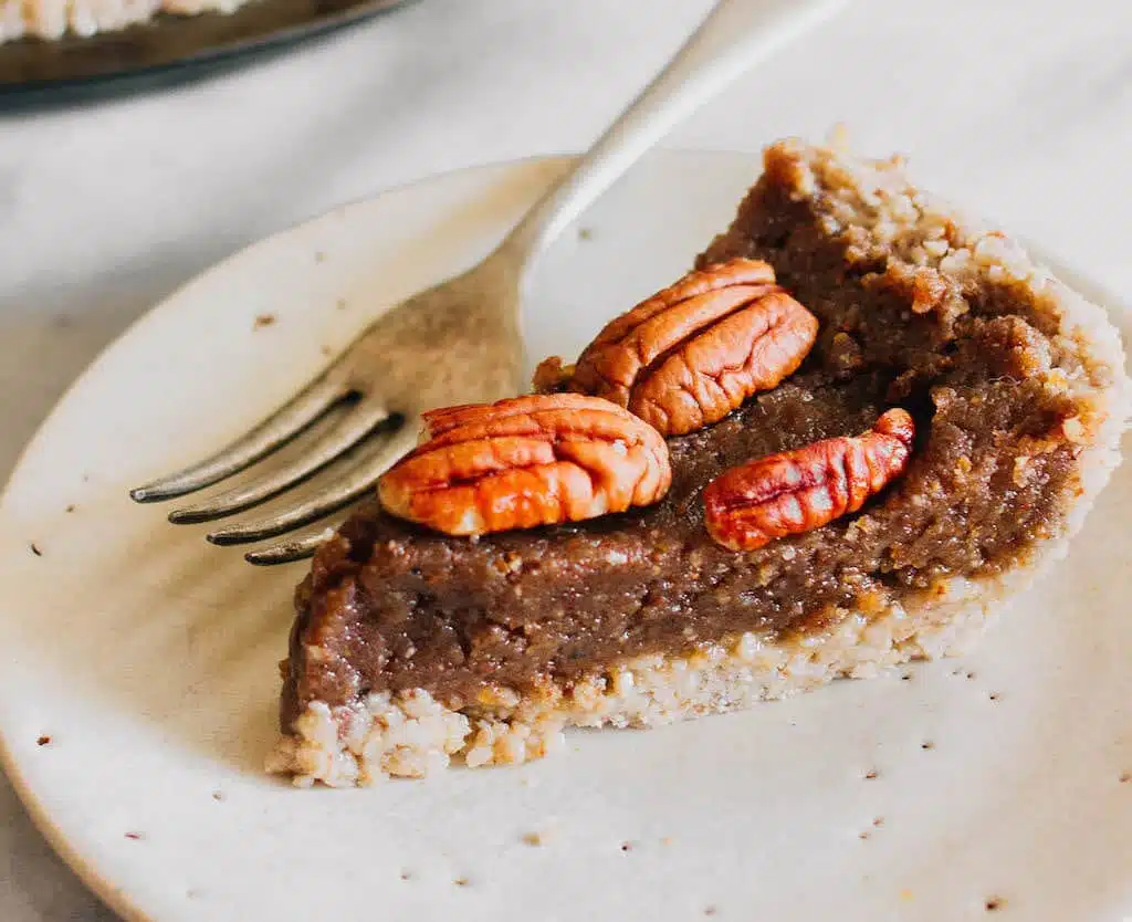 To start, our pie recipe is free from gluten, dairy, and refined sugar. It’s also prepared with seed rotation principles, so you can help regulate estrogen in your body.