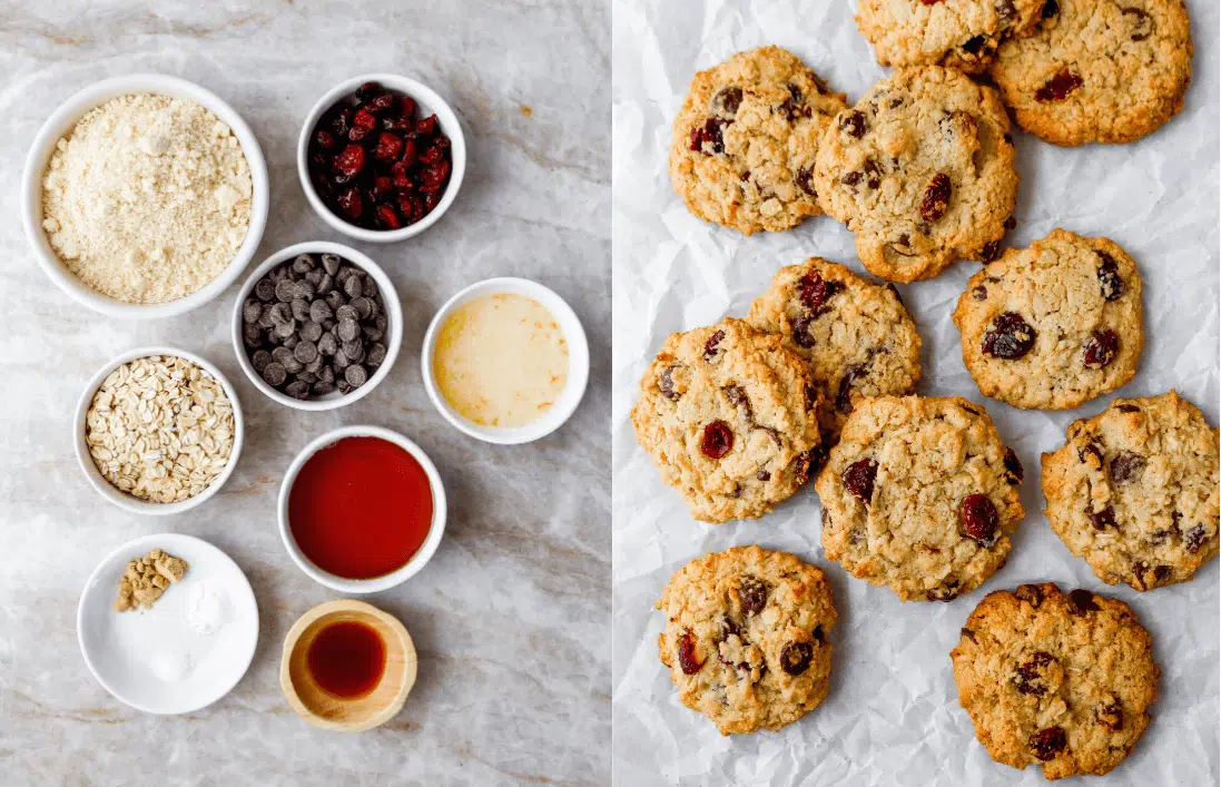 How to Make Egg Free Cranberry Cookies