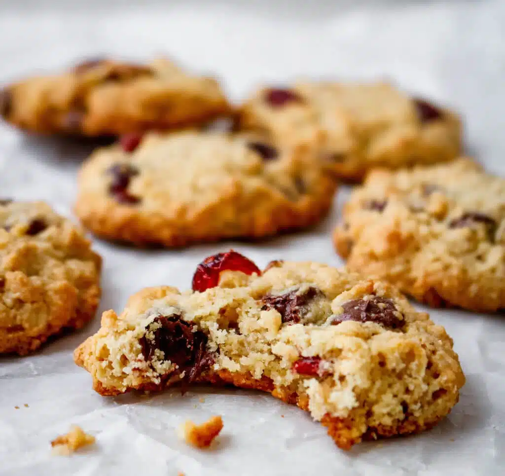 If you’re in need of an egg-free cookie that doesn’t disappoint when it comes to flavor, then this fool-proof recipe is for you. Old fashioned oats combine with almond flour to create a cookie dough that bakes up chewy, moist and fluffy with a slight crisp around the edges. Notes of vanilla and spicy ginger add a comforting flavor that makes this recipe one you’ll keep coming back to. Best of all, there’s no fancy equipment needed.