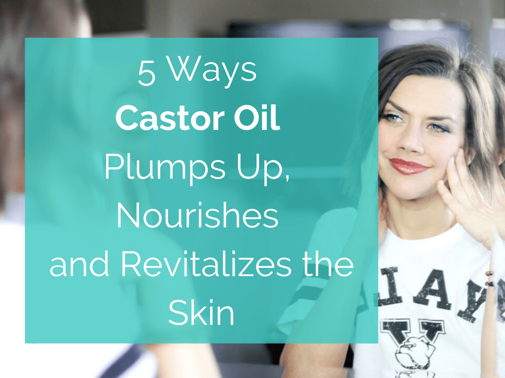 I want to share with you my easy weekly routine to take care of my skin, using only the most natural of natural ingredients: Castor oil. 
