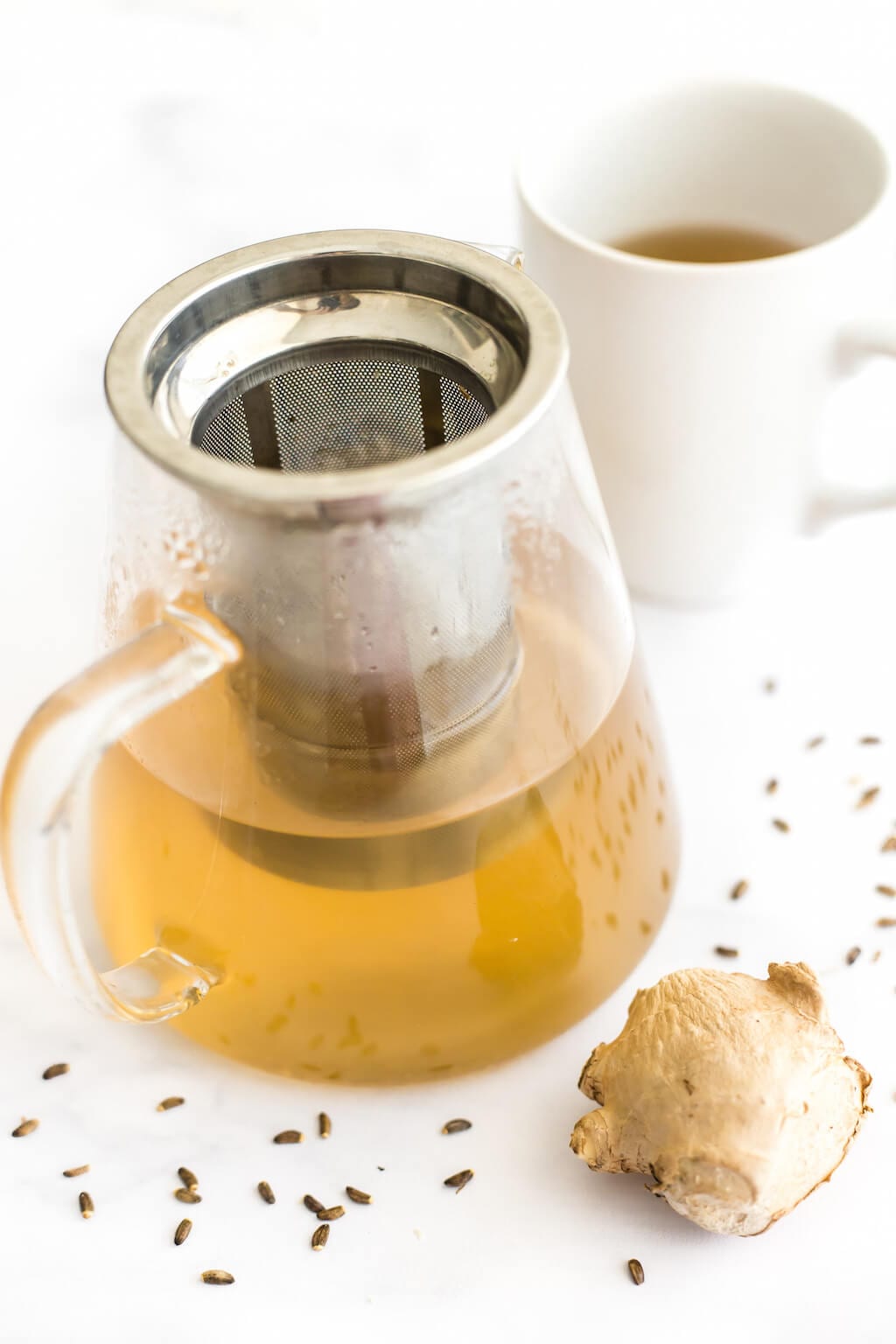 Learn how to make Milk Thistle Ginger Tea to Help Your Liver