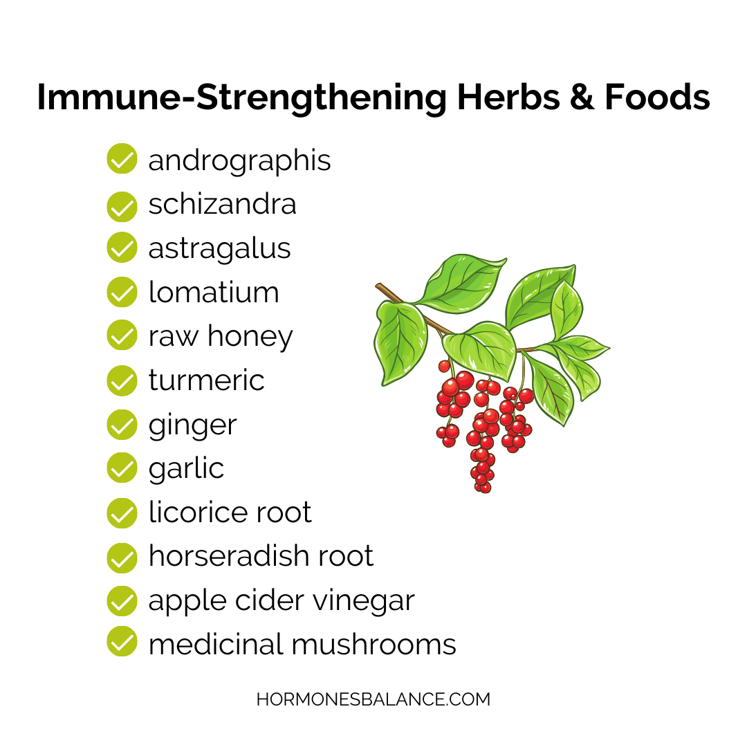 Herb and Foods to Strengthen Immune System