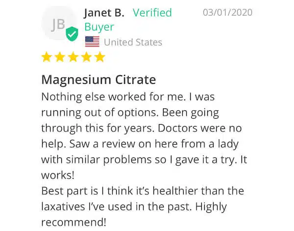 Magnesium Citrate