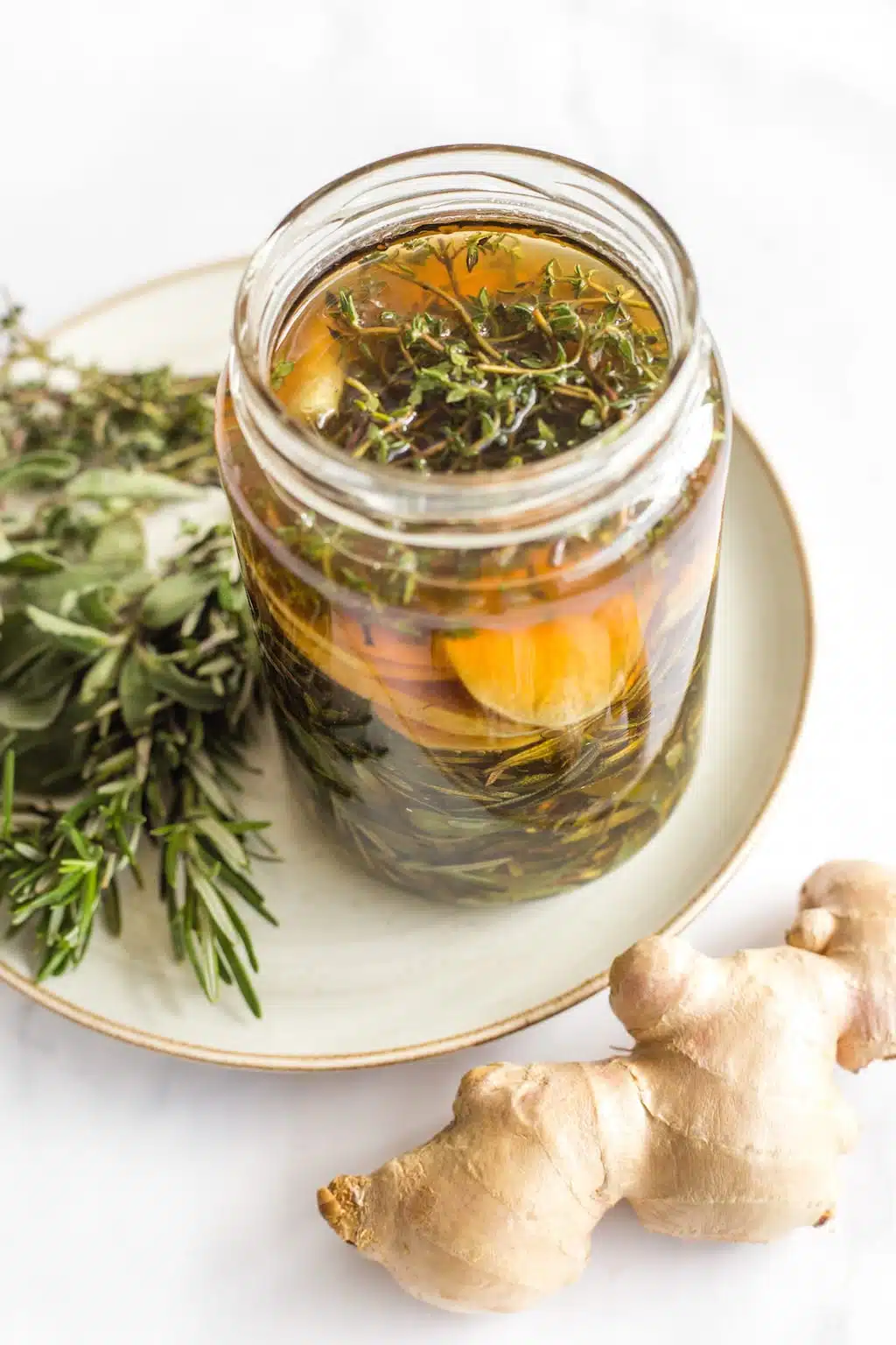 With fresh, potent botanicals and healing honey, this herbal honey infusion does your body and hormones good. What I love most about this infusion is that it need not be an exact science. You can have fun experimenting with different ingredients and ratios.