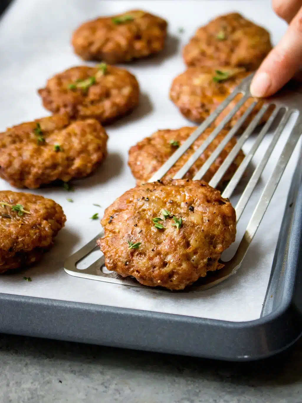 Enjoy these patties with a side of avocado and your favorite, fiber-rich veggies for a sustaining and delicious breakfast.