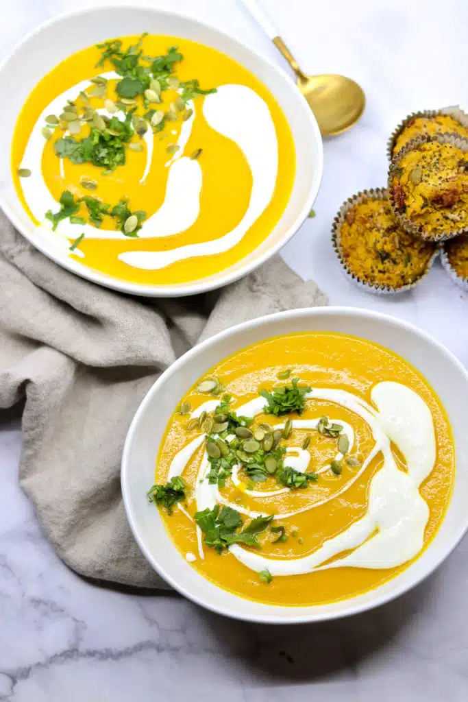 Creamy Carrot Ginger Soup