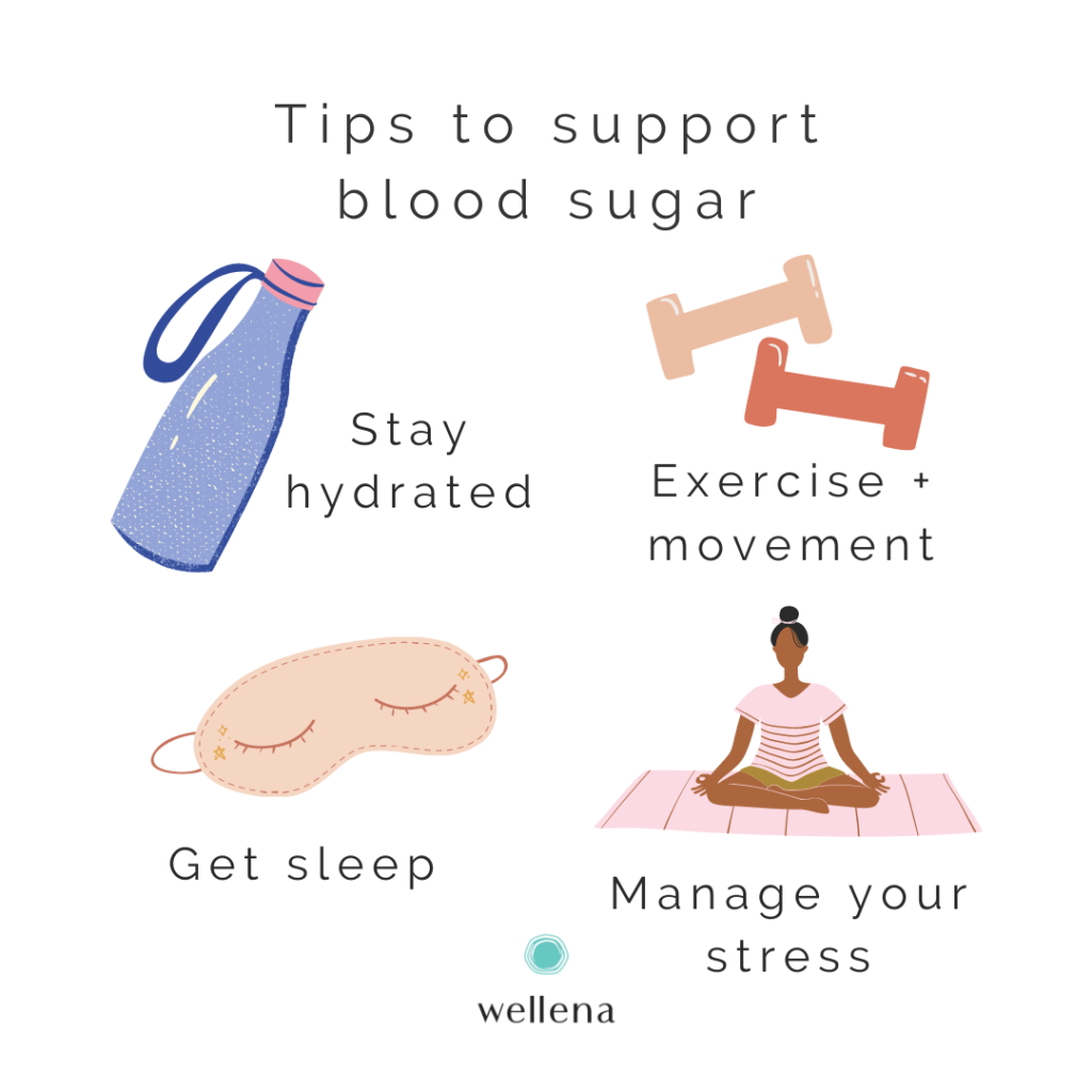 Tips to support blood sugar