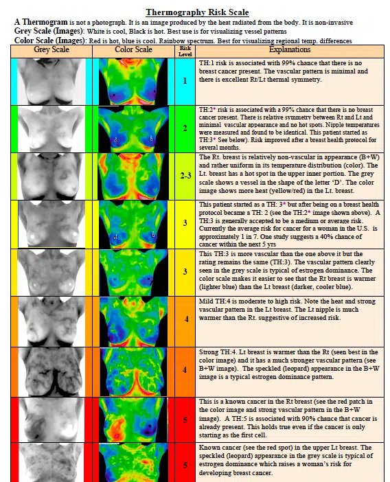 Thermography Risk Scale