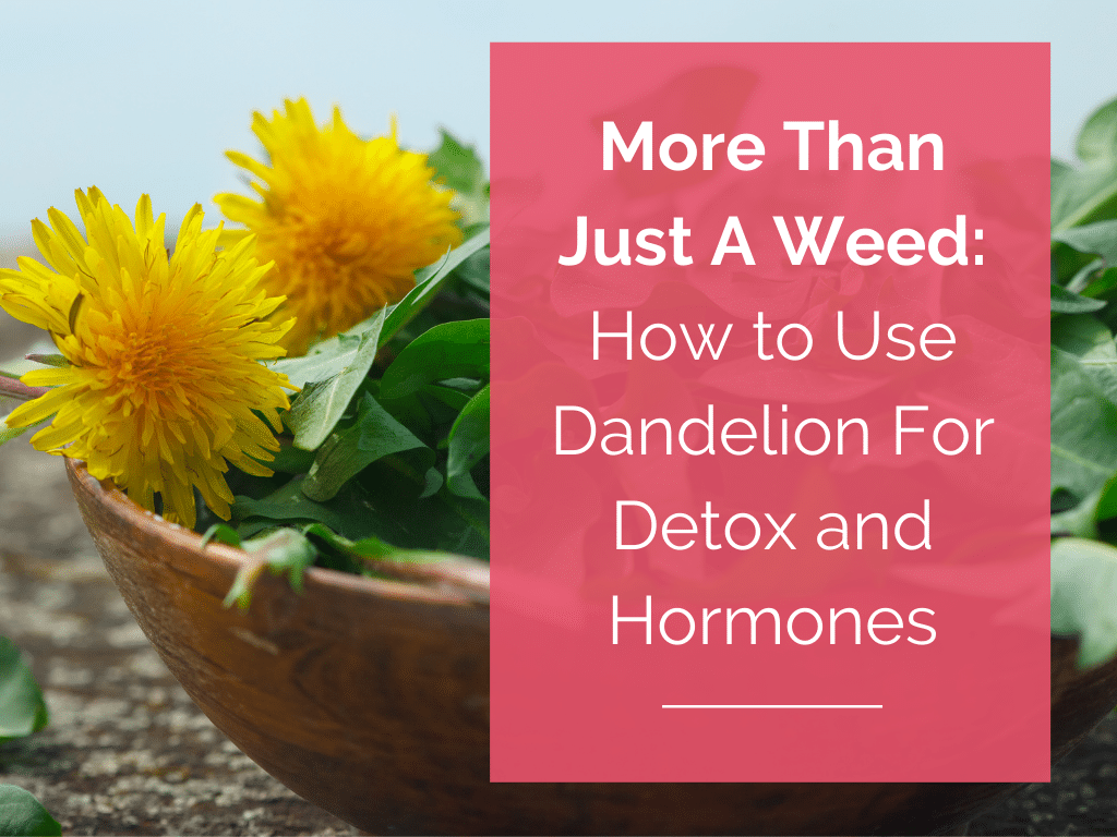 Dandelion hotsell juice benefits