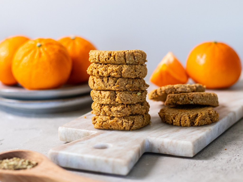 Healthy Fennel and Orange Digestive Cookies
