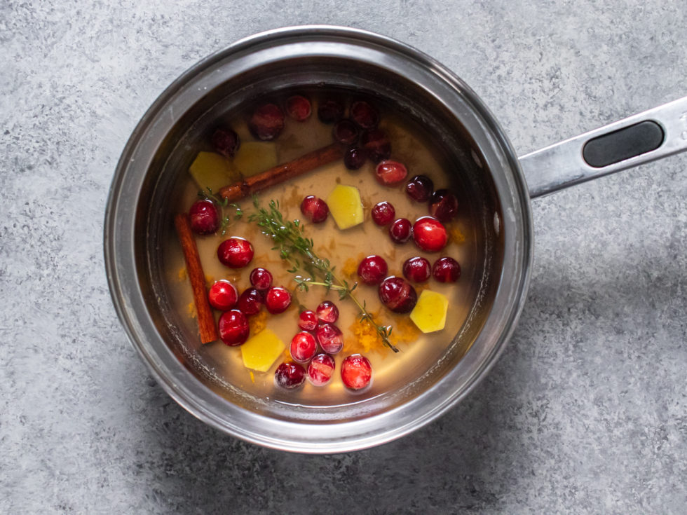 Cranberry Thyme Spritzer