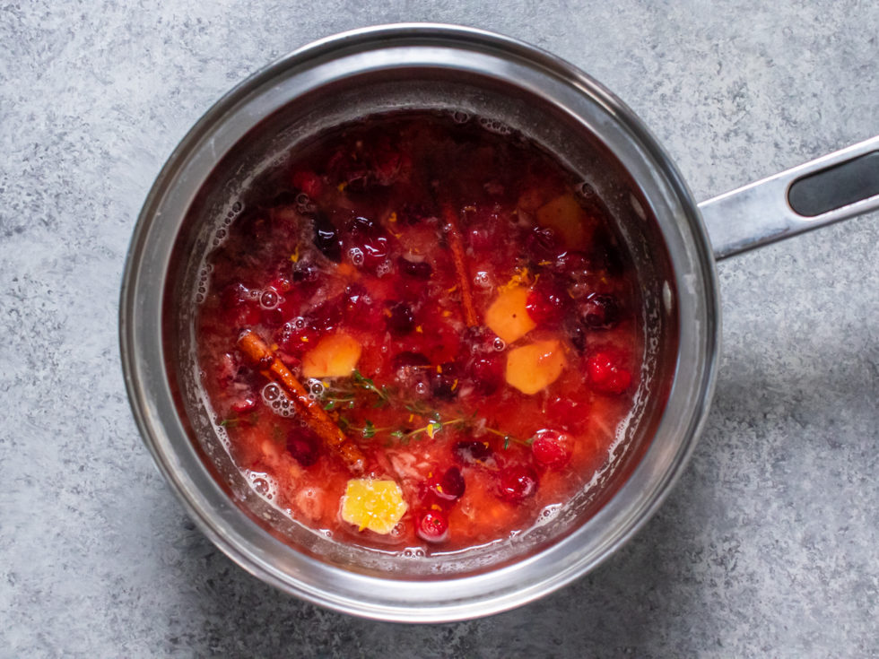 Cranberry Thyme Spritzer