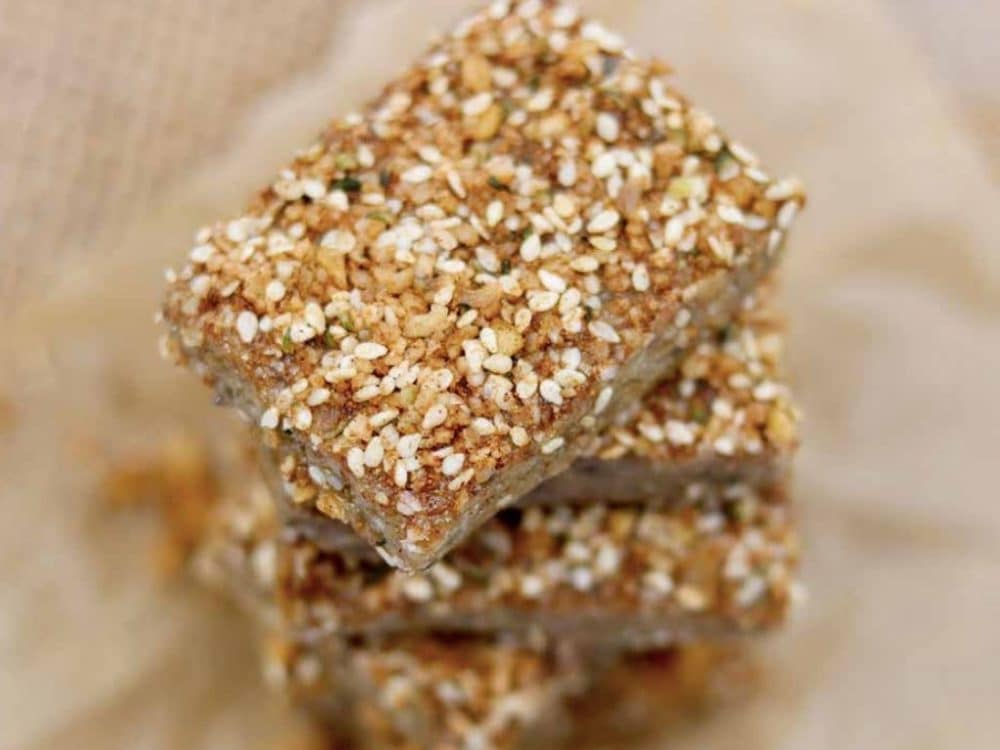 Healthy Hemp Halvah Bites