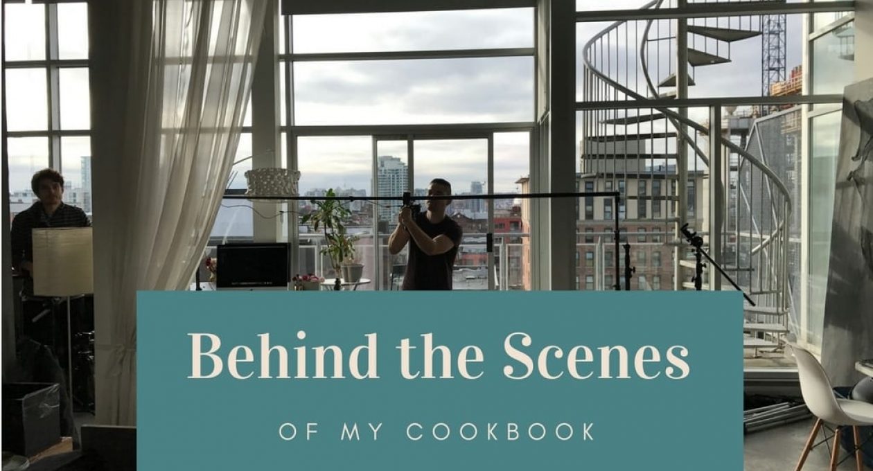 Behind-the-scenes of my upcoming cookbook