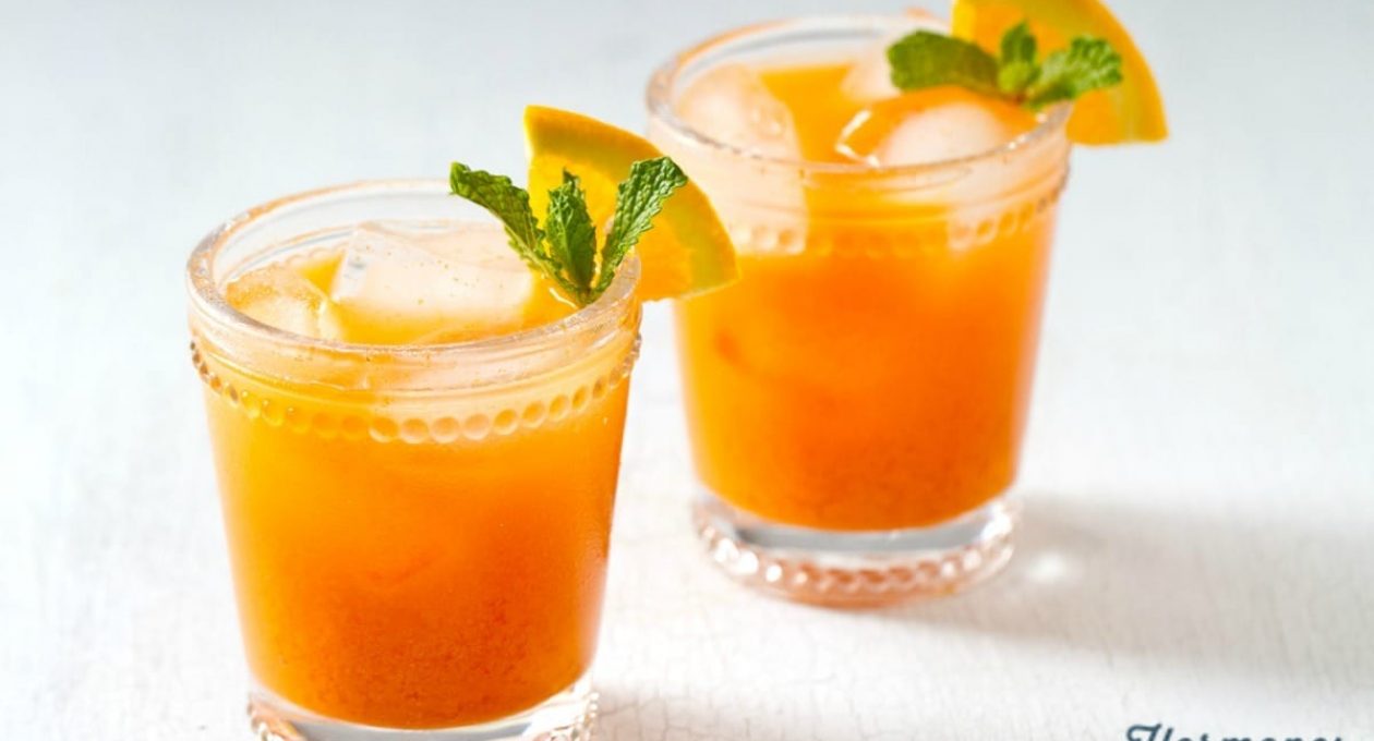 Orange and Turmeric Fizzy Probiotic Soda