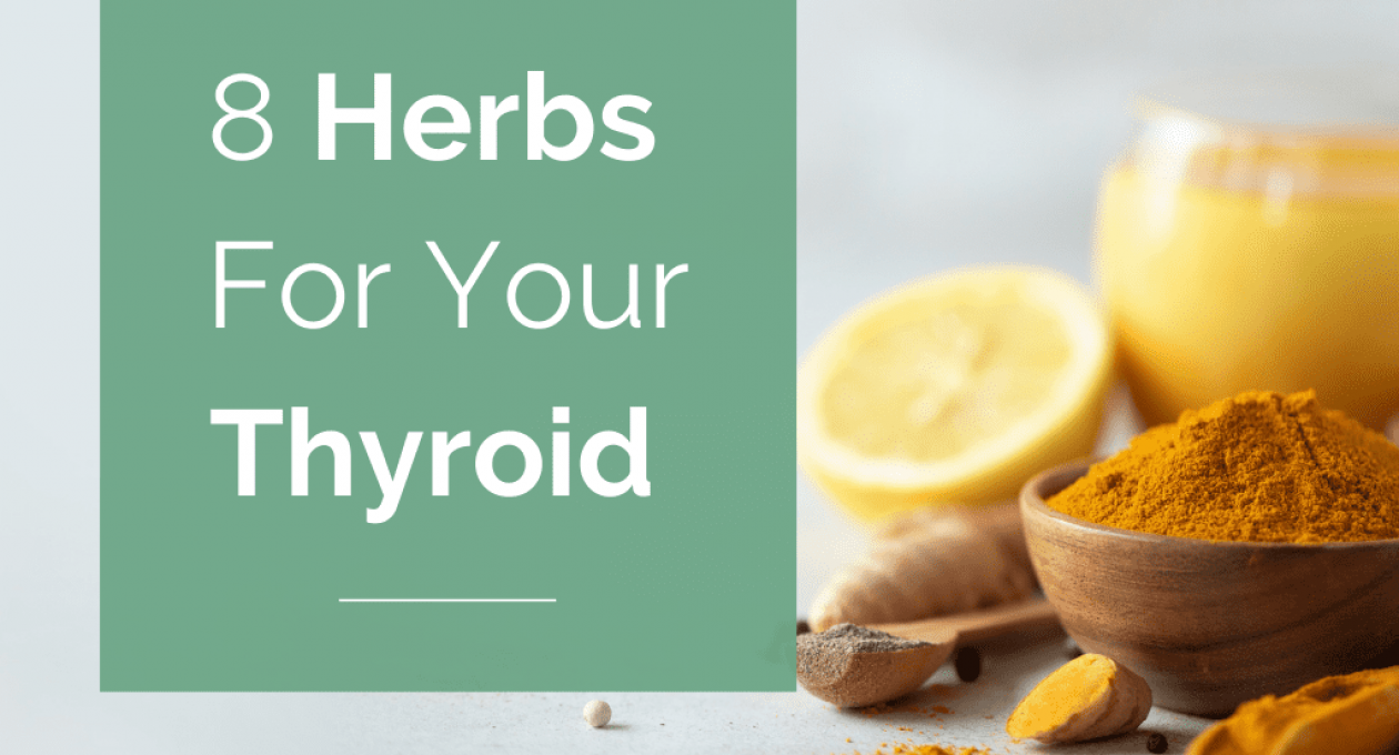 8 Herbs for Your Thyroid (Weight Gain, Fatigue, Hair Loss, Dry Skin)