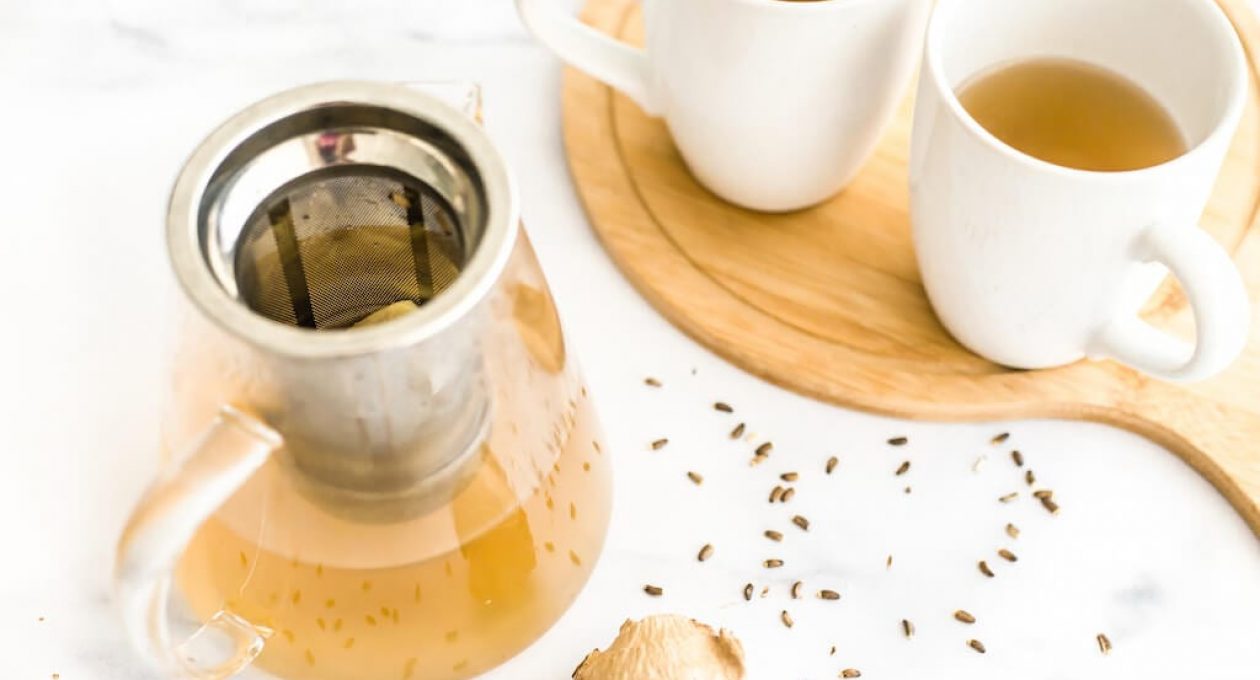 Milk Thistle Ginger Tea for Liver Health