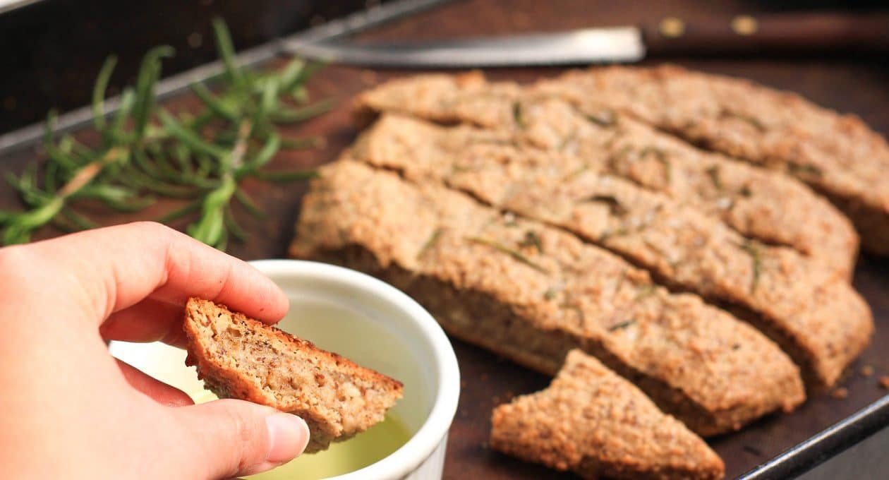 Rosemary Cashew Focaccia