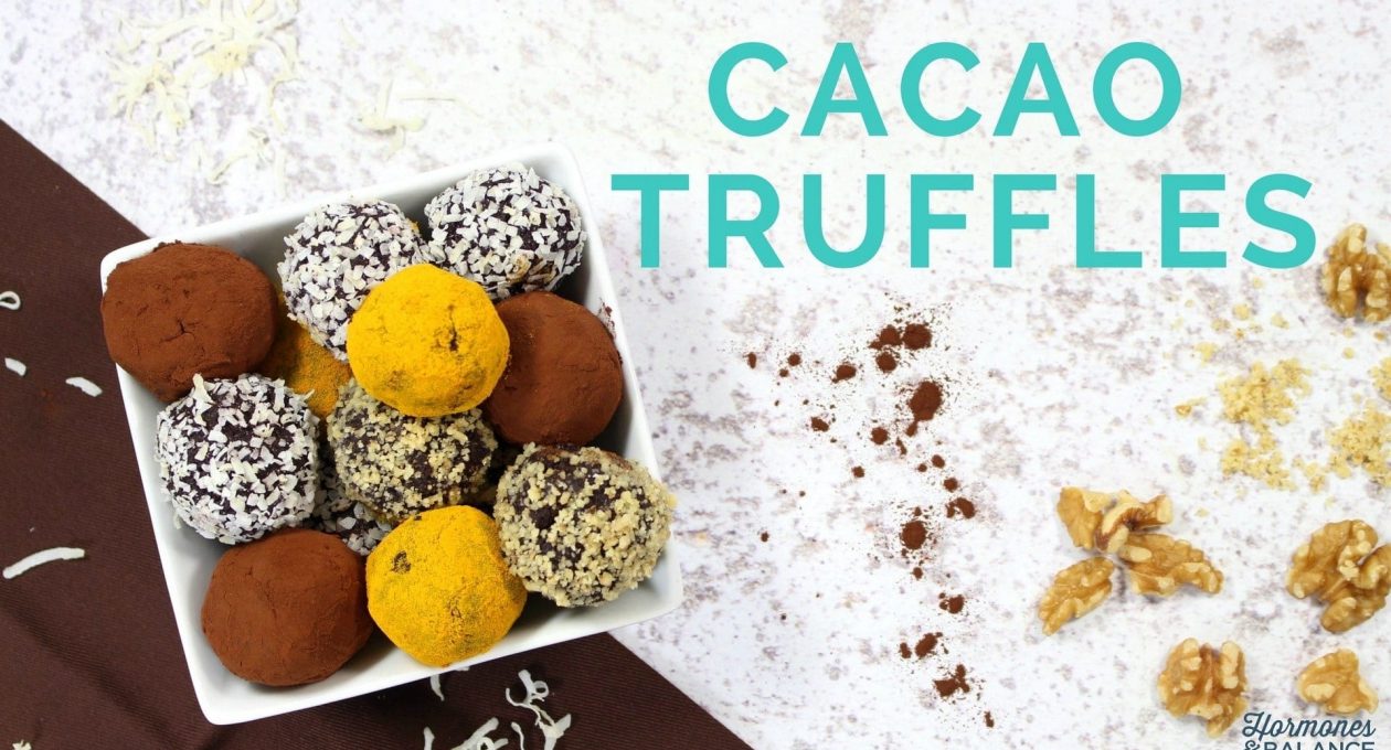 Velvet Cacao Truffles
