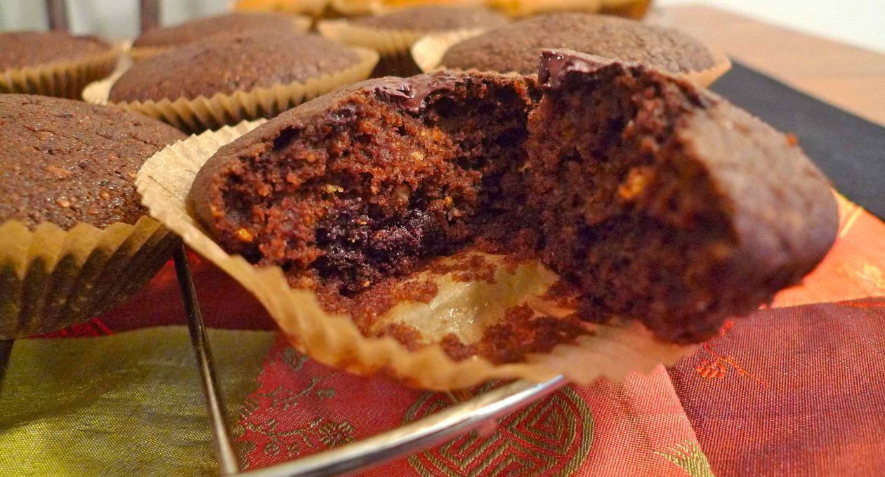 Chocolate Lavender Muffins Recipe